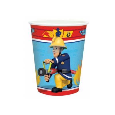 Gobelets Sam le pompier (x8)