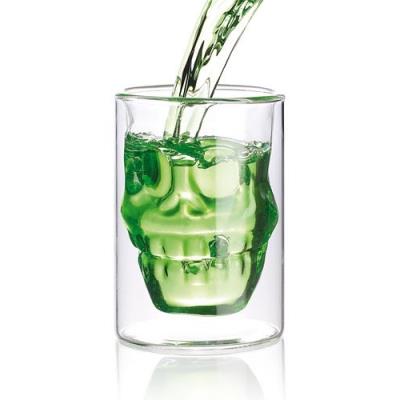 Verre à double paroi ''Tête de Mort'' - 40 cl
