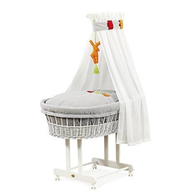 christiane wegner 9019 02-100 - berceau à roues maxi surface de couchage, roues pivotantes,environnement de sommeil confortabl