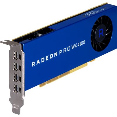 HP AMD Radeon Pro WX 4100 4GB Graphics Card