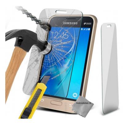 Film de protection vitre verre trempe transparent pour Samsung Galaxy J1 (2016)
