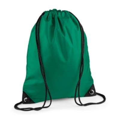 Sac à dos à bretelles - gym - linge sale - chaussures - BG10 - vert kelly