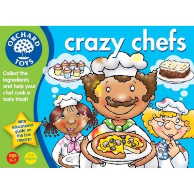 ORCHARD TOYS - JEU DE CUISINIERS FOUS CRAZY CHEFS  - LANGUE: ANGLAIS