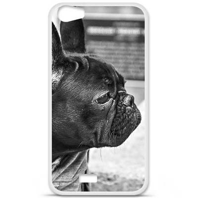 Coque en silicone imprimée compatible Wiko Lenny 2 Bulldog