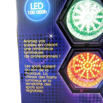 Multicolore6 Led Lampe Spots Disco' ' erBodCx