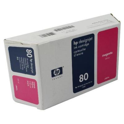 HP  N&deg;80 Cartouche D'Encre D'Origine Magenta C4847A 