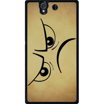 Coque sony xperia z smiley mechant