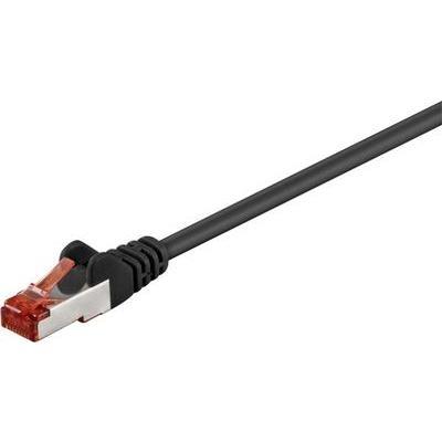 Câble de raccordement secteur rj45 cat 6 s ftp 0.15 m goobay 92459