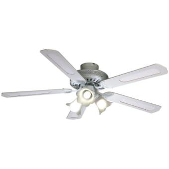 Farelek baleares ventilateur de plafond 132 cm blanc - 1