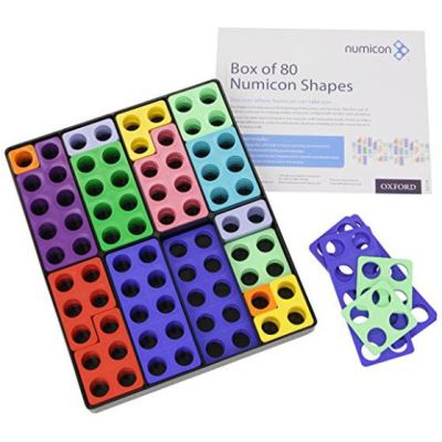 Numicon: Box of 80 Numicon Shapes - [Version Originale]