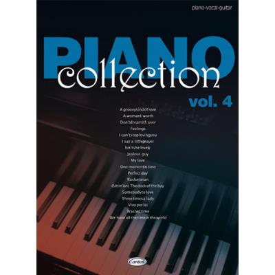 Partitions variété, pop, rock... CARISCH PIANO COLLECTION VOL.4 - PVG Piano voix guitare