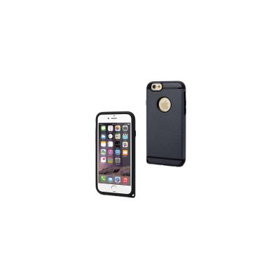 MUVIT coque arrière Shockproof noir pour APPLE IPHONE 6/6S