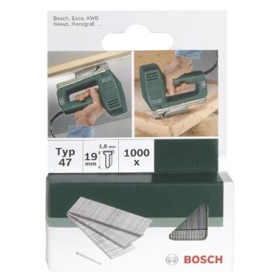 Bosch 2609255809 Set De 1000 Clous D'Agrafage Type 47 Longueur 16 Tête Largeur 1,8 Mm Epaisseur 1,27