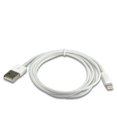 Câble Lightning USB Blanc 1m pour Apple iPhone X / XR / XS / 8 / 7 / 6S / 6  / Se / 5S / 5C / 5, iPad, iPod Touch 6 / 5 / Nano - Chargeur pour téléphone  mobile - Achat & prix