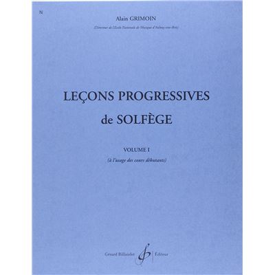 30 LECONS PROGRESSIVES DE SOLFEGE VOL.1