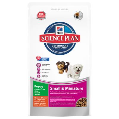 Hill's Science Plan - Croquettes au Poulet et Dinde pour Chiot de Petite Race - 1,5Kg