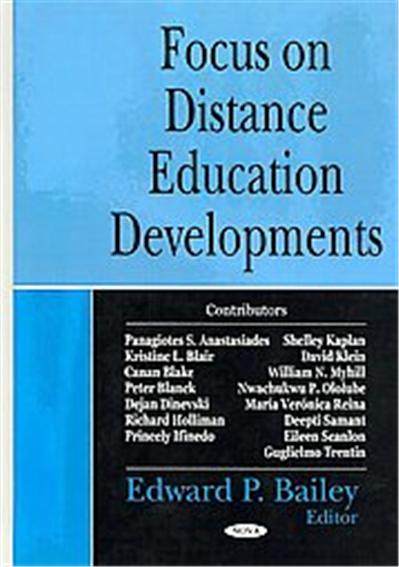 Focus on Distance Education Developments