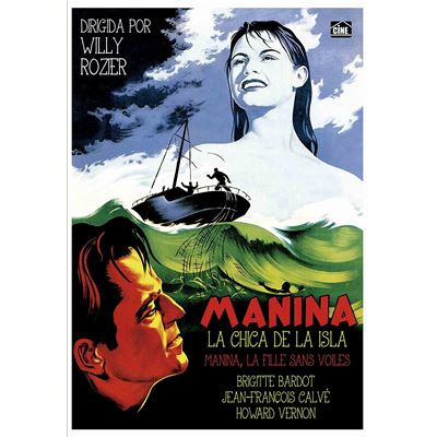 Manina, la fille sans voile (1952) Manina, la chica de la isla (DVD)