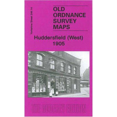 Huddersfield (West) 1905: Yorkshire Sheet 246.14 (Old Ordnance Survey Maps of Yorkshire) - [Version Originale]