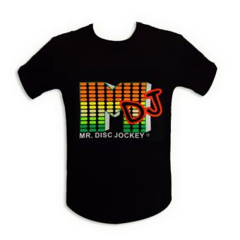 T shirt lumineux led hot sale