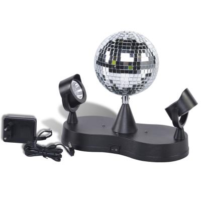 Party Fun Lights Discolamp met twee lichtspots