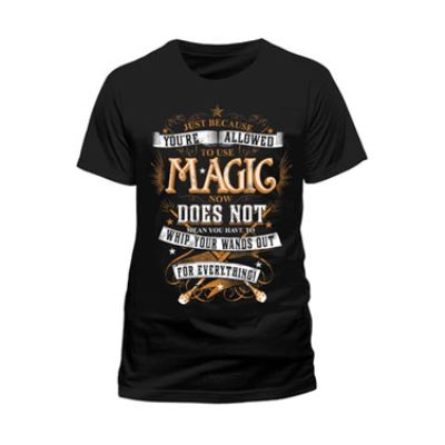Harry Potter T-Shirt Magic Wands (L)