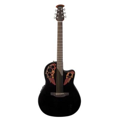 Guitares Électro Acoustiques Ovation Celebrity Elite Ce445 Black Folk Électro