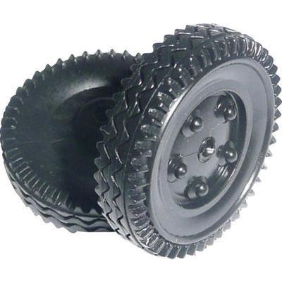 Pneus en plastique modelcraft 24 x 7 x 1,6 mm 312069