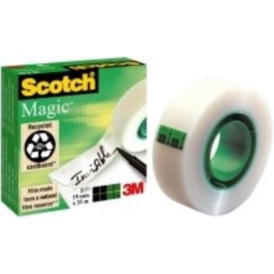 Scotch - 3m scotch ruban adhésif magic 810, invisible, 12 mm x 33 m, diamètre du mandrin  25 mm (11256 m8101233) 8101233