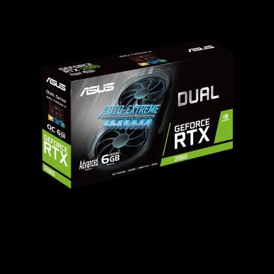 ASUS Carte Graphique Dual DUAL-RTX2060-A6G-EVO