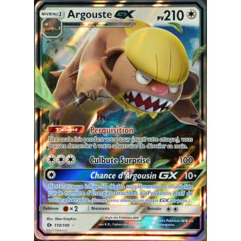 carte Pokémon 110/149 Argouste GX 210 PV SM1 - Soleil et ...