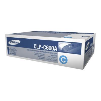 Samsung CLP-C600A - cyaan - origineel - tonercartridge