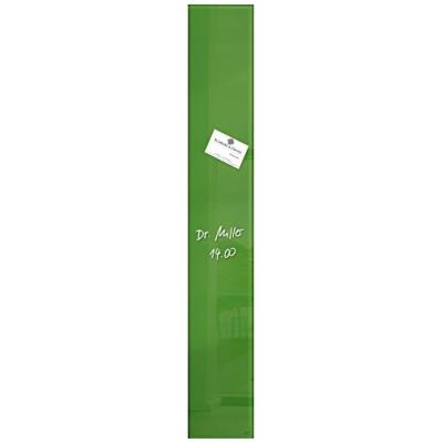 Sigel gl251 tableau magnétique en verre artverum ,12 x 78 cm, vert