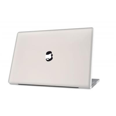 Autocollant noir mr cool pour ordinateur