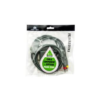 Câble Officiel Xbox 360 – Composant HD Avec Audio Et Vidéo, Pour Console, Occasion En état De Marche