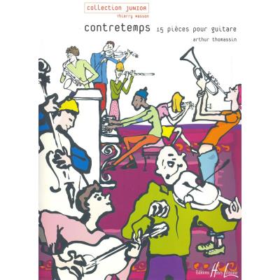 Partitions classique LEMOINE THOMASSIN ARTHUR - CONTRETEMPS - GUITARE Guitare