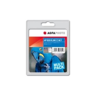 Agfaphoto aphp920setxl cartouche dencre noir, bleu, rose, jaune