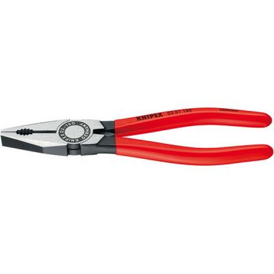 Pince Universelle 160mm Avec Tranchant - Gainage Pvc - T&ecirc;te Polie