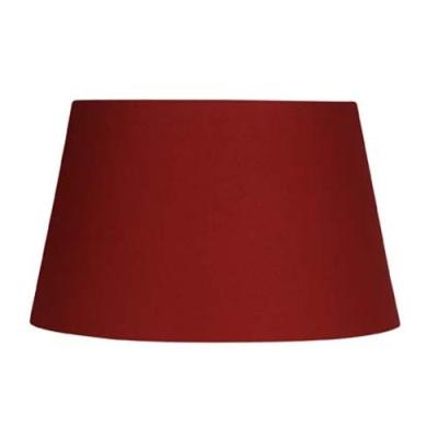 OAKS LIGHTING ABAT-JOUR TAMBOUR COTON ROUGE