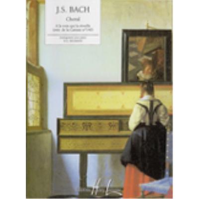 Partitions classique LEMOINE BACH J.S. - CHORAL A LA VOIX... BWV140 - PIANO Piano