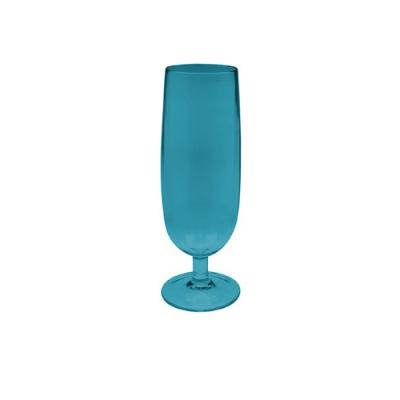 ZAK DESIGNS 1783-630 FLUTE À CHAMPAGNE STACKY BLEU AQUA 16 CL
