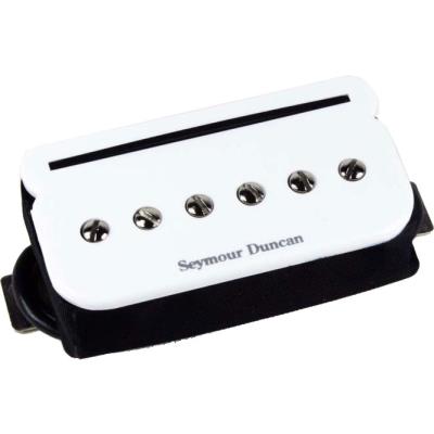 Accessoires Guitares Seymour Duncan Shpr-1B-W - P-Rails Chevalet Blanc Doubles / Humbuckers