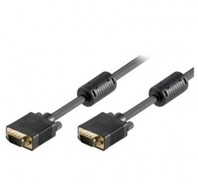 CABLE SVGA XGA HD15M/15M PREMIUM QUALITY BLINDé 5 m