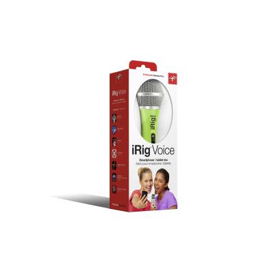 Micro Usb Et Pour Ipad & Iphone Ik Multimedia Irig Voice - Vert