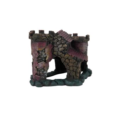 Chateau fort toit roug. Pm