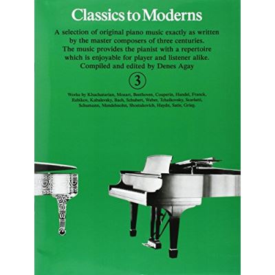 CLASSICS TO MODERNS VOL.3