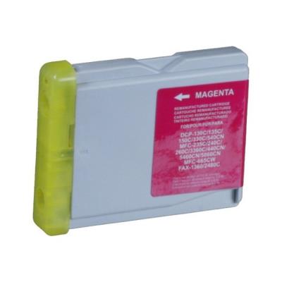 Astar - magenta - inktcartridge (alternative for: Brother LC1000m, Brother LC970M)