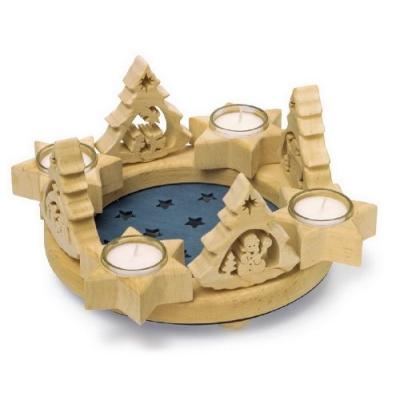 COURONNE DE L'AVENT ÉTOILE