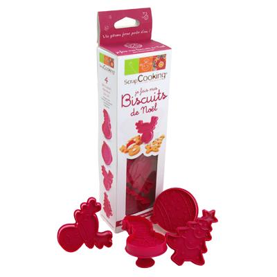 Découpoirs je fais mes biscuits de Noel, ScrapCooking