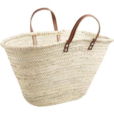 Aubry gaspard 1880 couffin palmier naturezl poignée cuir 65 l